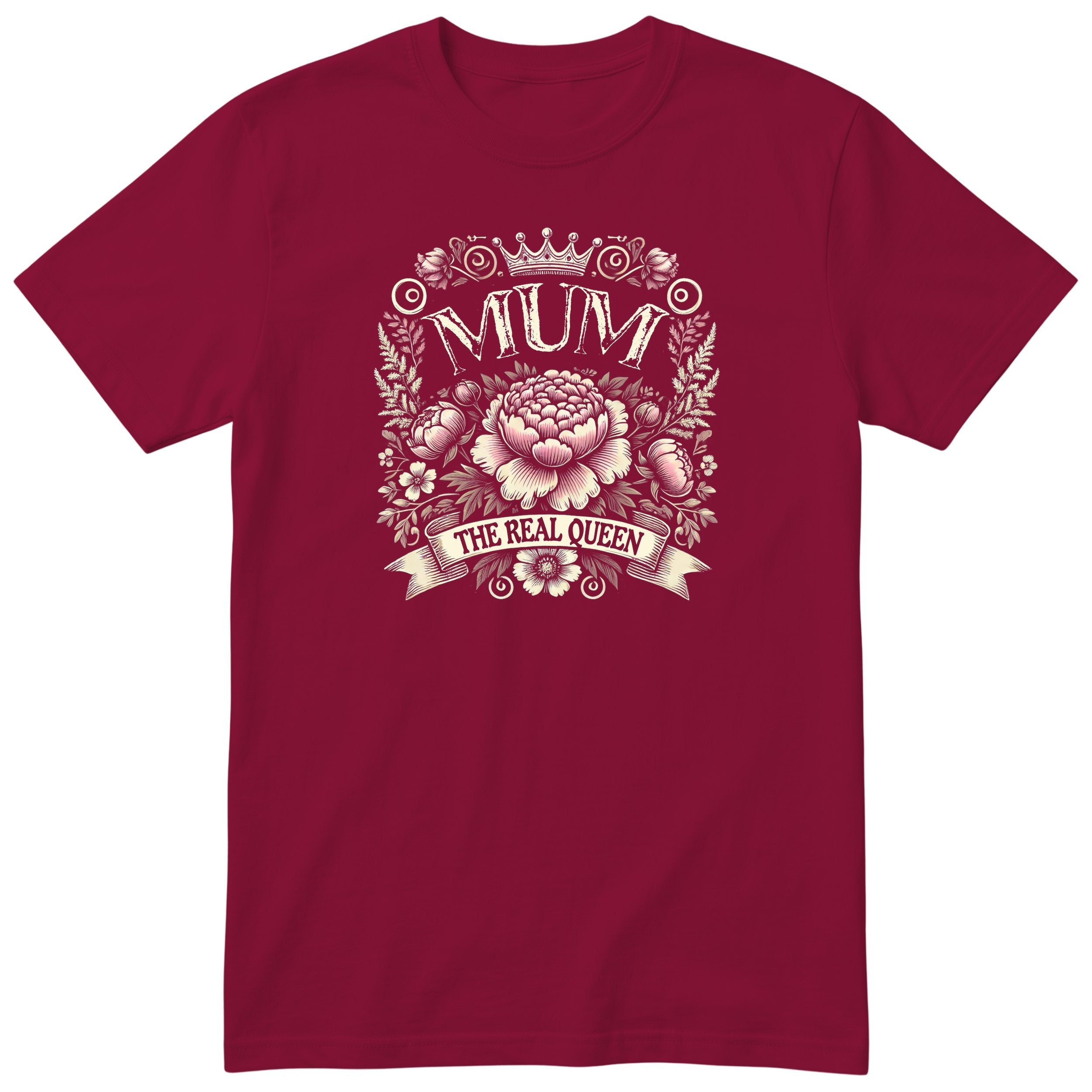 MUM The Real Queen - Burgundy
