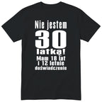 Nie Jestem 30 Latką - czarna