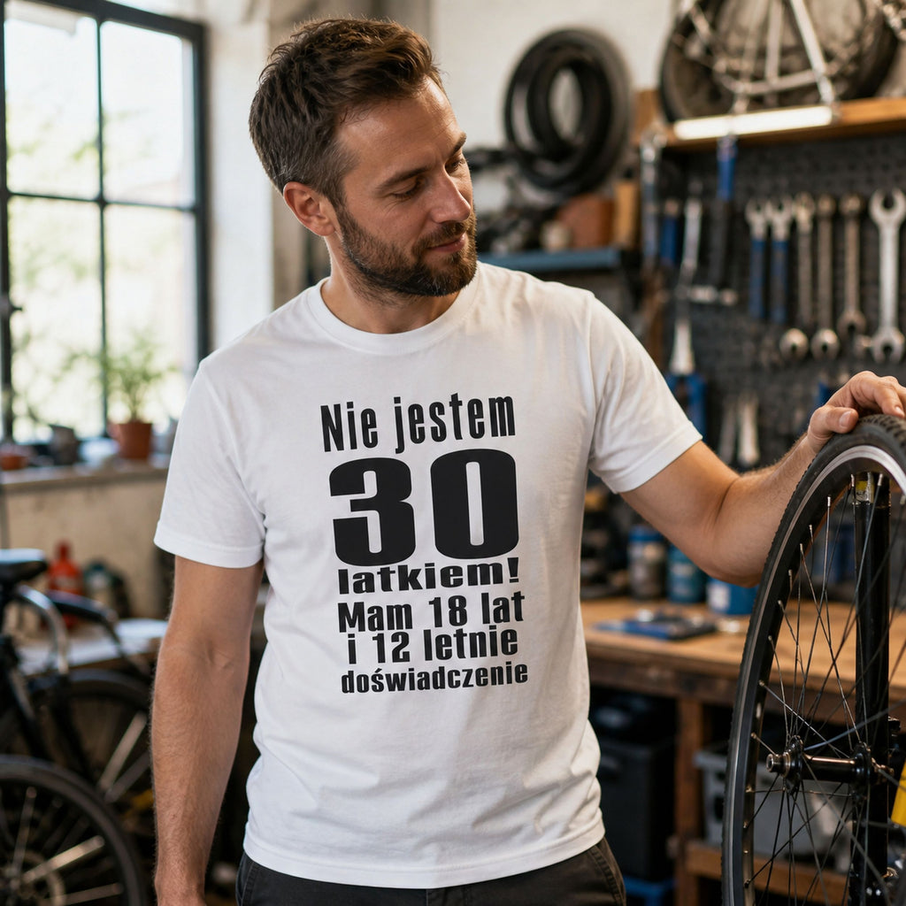 Nie Jestem 30 Latkiem - Koszulka na 30 Urodziny dla Niego
