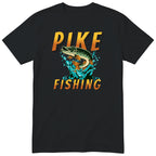 Pike Fishing T-Shirt - Gift for Anglers and Fishermen - Black