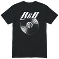 Black R&B Music Vinyl Records t-shirt - vinyl record print, gift for R&B fans, GitGraf