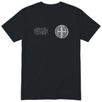Saint Benedict RB 53 Quote T-Shirt - Catholic Hospitality Tee Unisex - Black