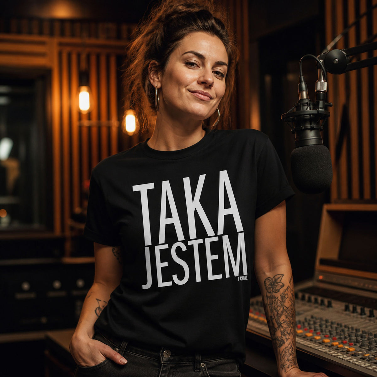 Taka Jestem - Damska Koszulka z Napisem, Prezent