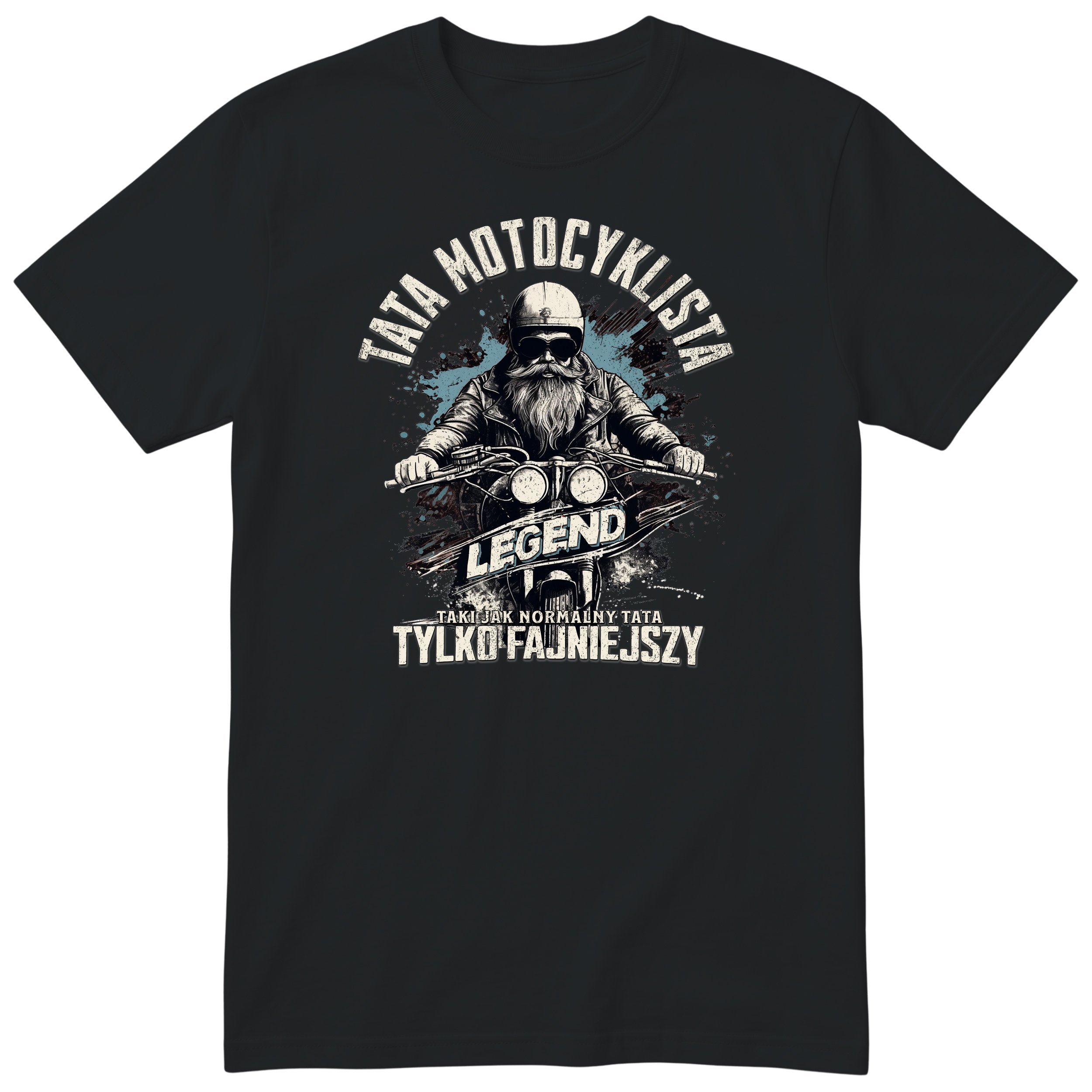 Tata Motocyklista Niebieski - Black