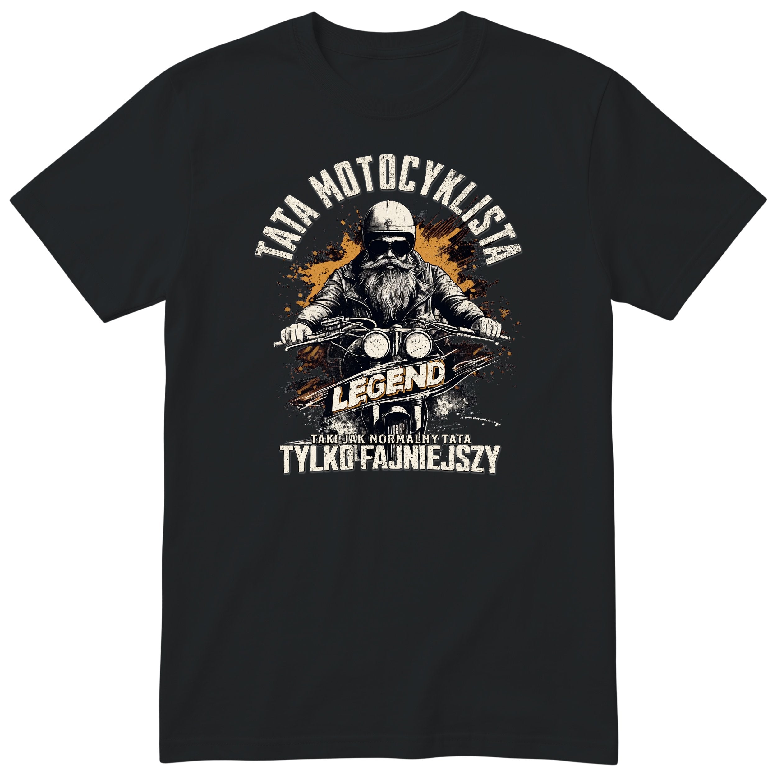 Tata Motocyklista Złoty - Black
