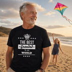 The Best Grandad In The World - Koszulka dla Dziadka (Angielski Nadruk)