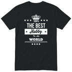The Best Hubby In The World t-shirt - black, funny husband gift