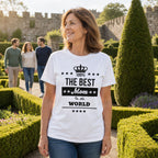 Koszulka dla Mamy - The Best Mom in the World | Dzień Matki