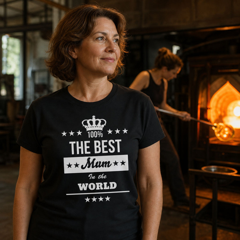 Koszulka dla Mamy - The Best Mum in the World | Dzień Matki