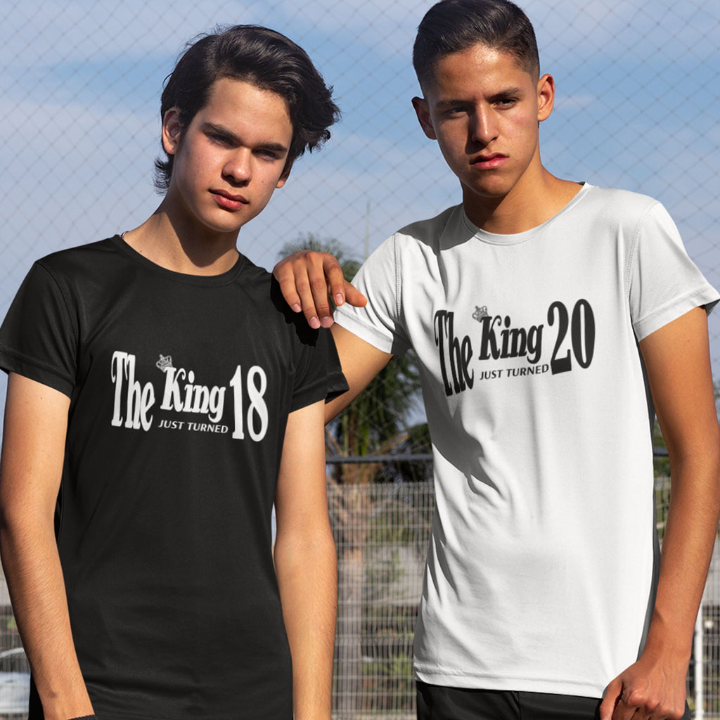 The King Just Turned 18 - 18th Birthday Shirt for Him - lifestyle photo 1 of 3