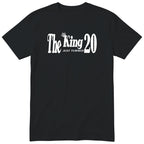 The King Just Turned 20 t-shirt - 20th birthday gift for him with a crown