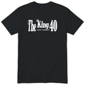 The King Just Turned 40 t-shirt - 40th birthday gift for him with a crown
