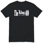 The King Just Turned 40 t-shirt - 40th birthday gift for him with a crown