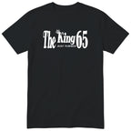 The King Just Turned 65 black t-shirt