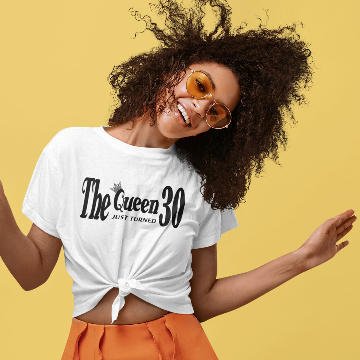 The Queen Just Turned 30 - 30th Birthday Shirt for Her - lifestyle photo 1 of 6