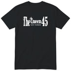 The Queen Just Turned 45 t-shirt - 45th birthday gift for her - Black