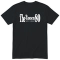 The Queen Just Turned 80 - Funny 80th Birthday T-Shirt Women (czarna, druk lokalny)