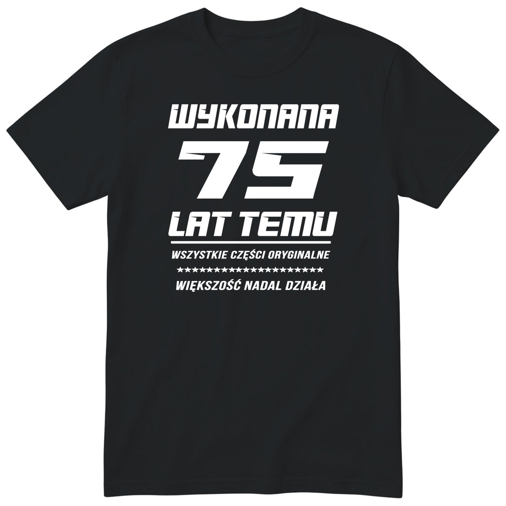 Wykonana 75 Lat Temu - czarna
