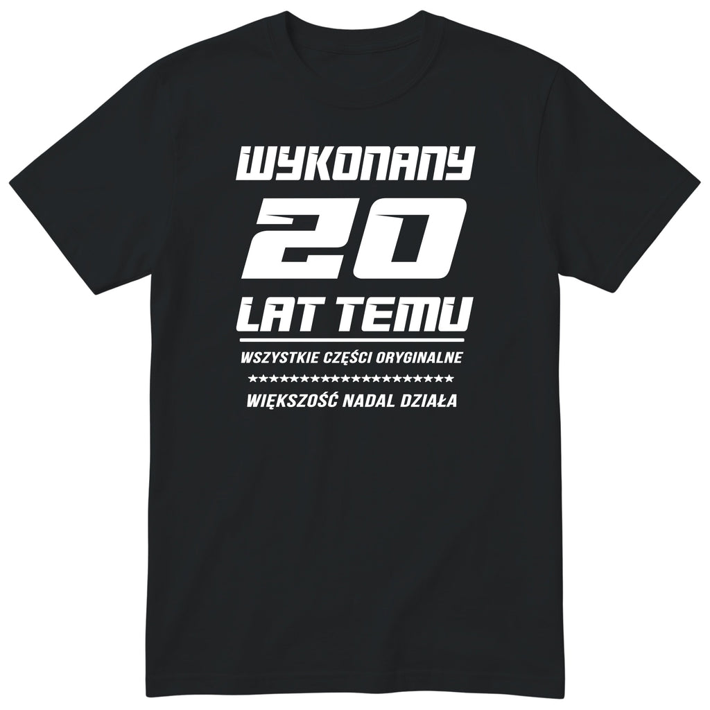 Wykonany 20 Lat Temu - czarna