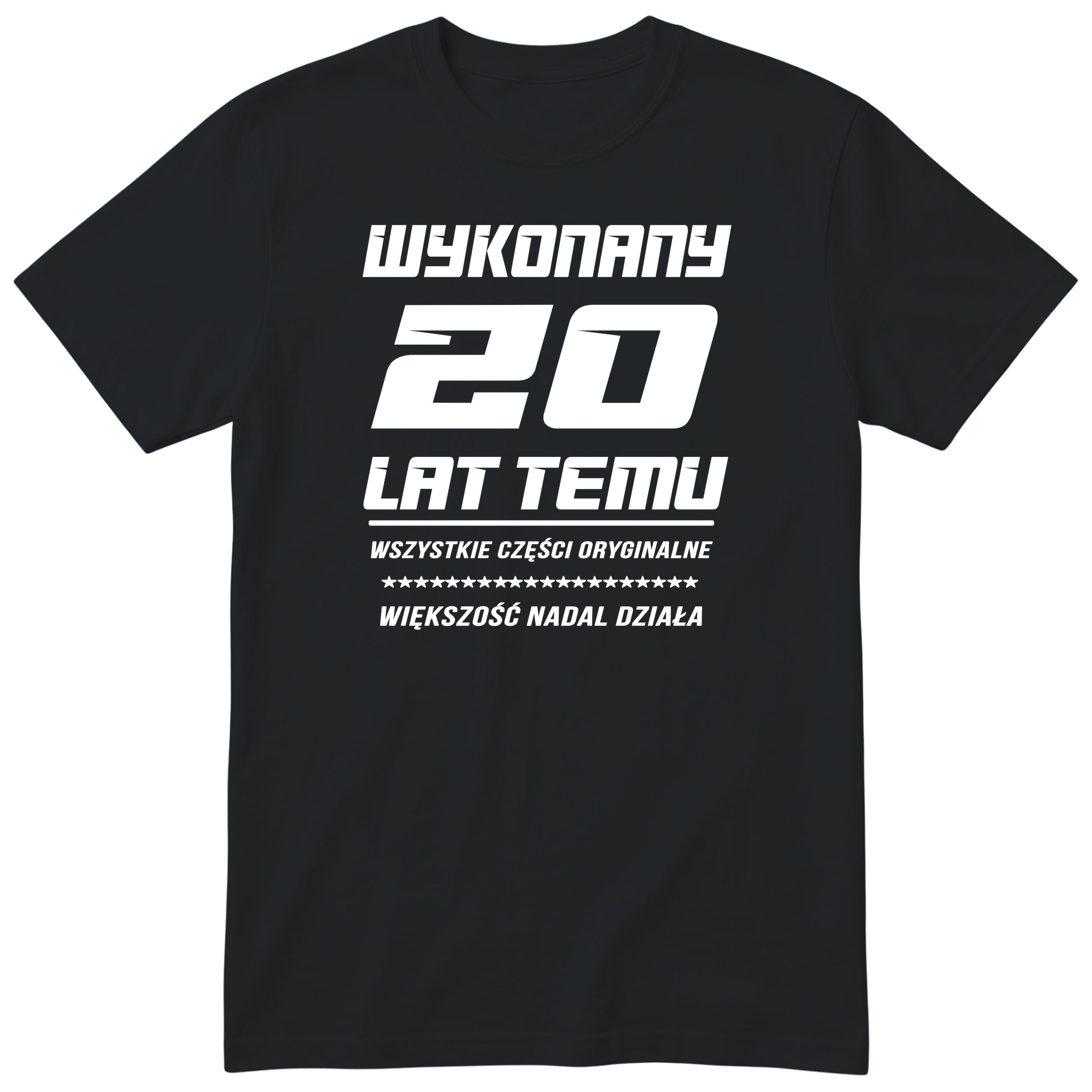 Wykonany 20 Lat Temu - czarna