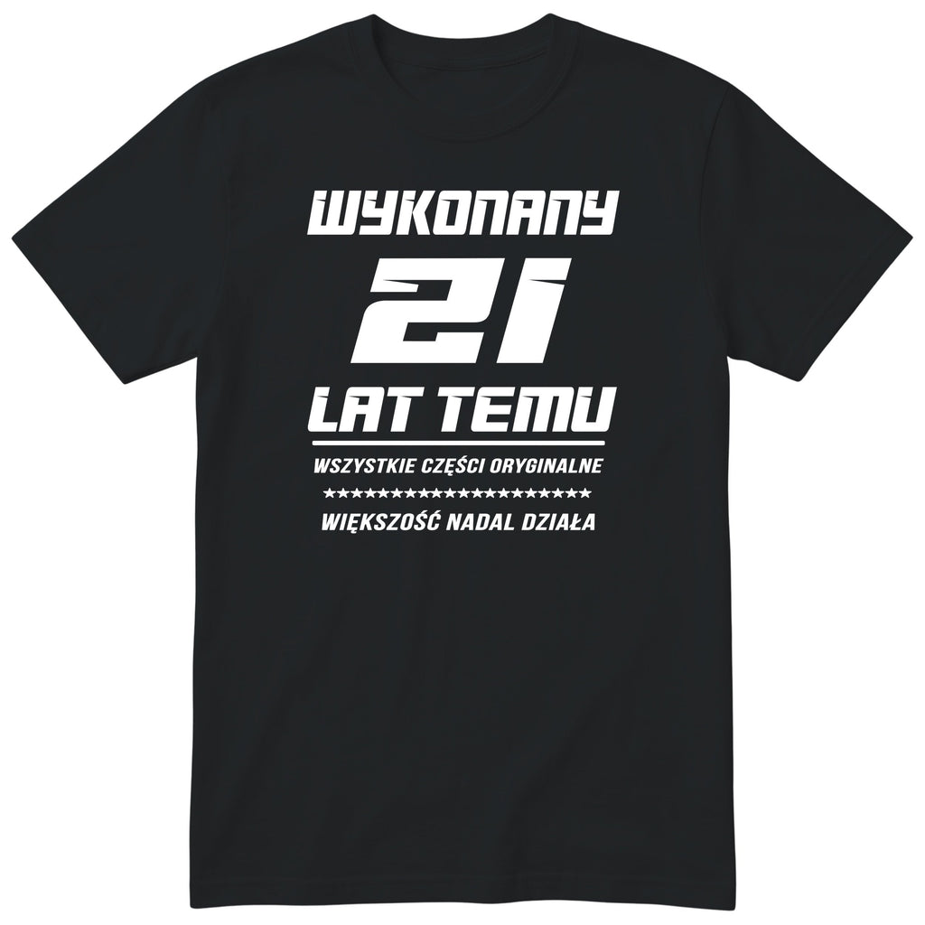 Wykonany 21 Lat Temu - czarna