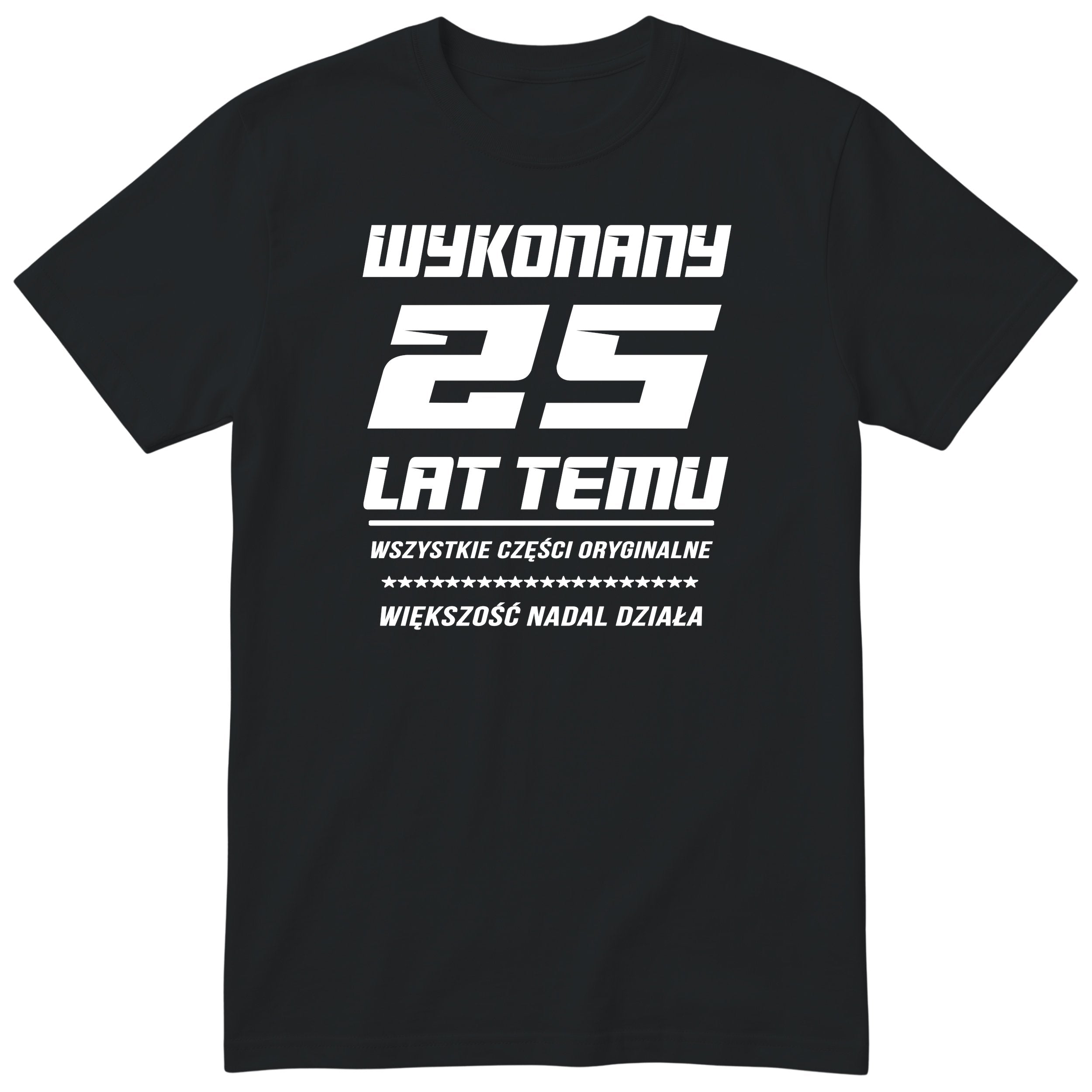 Wykonany 25 Lat Temu - czarna