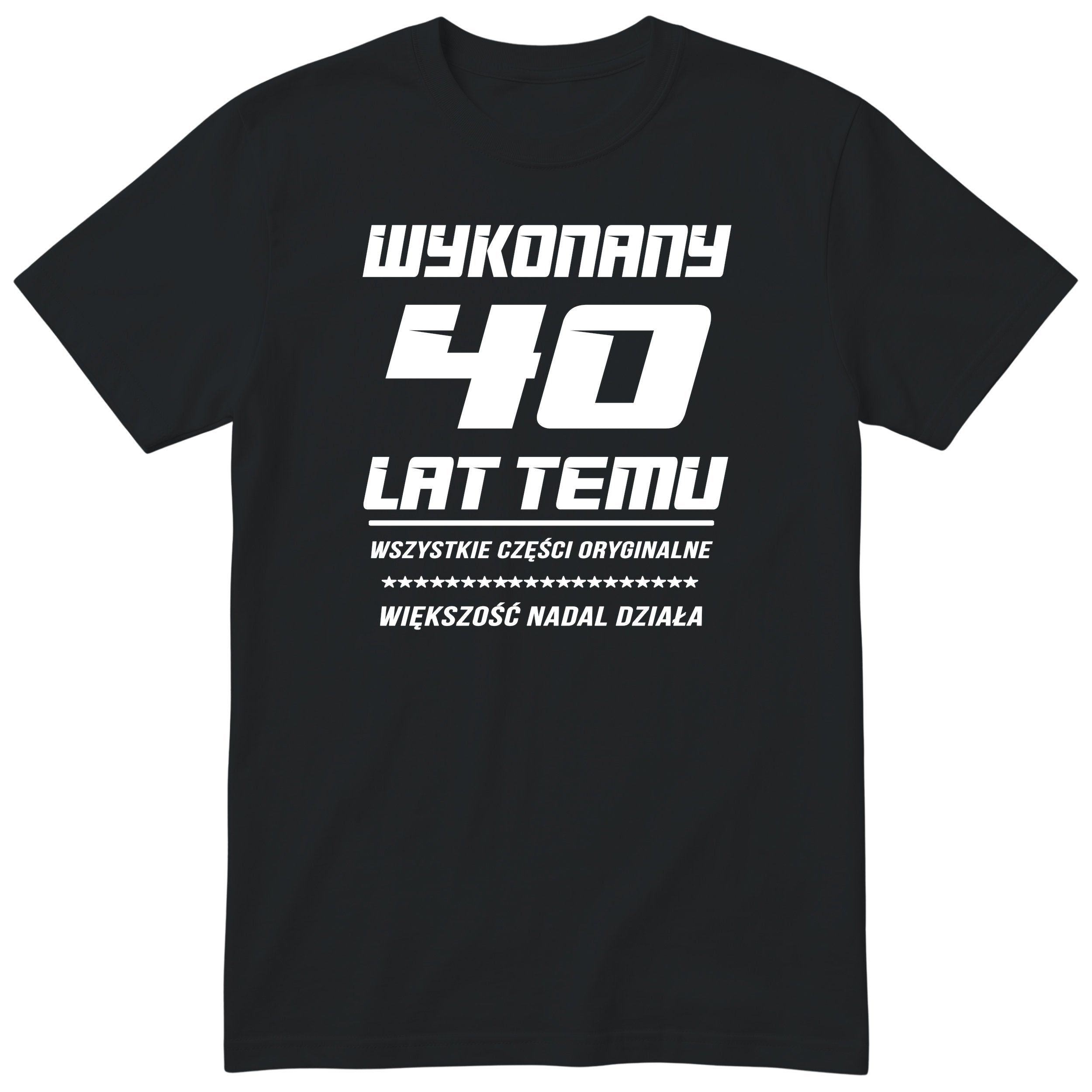 Wykonany 40 Lat Temu - czarna