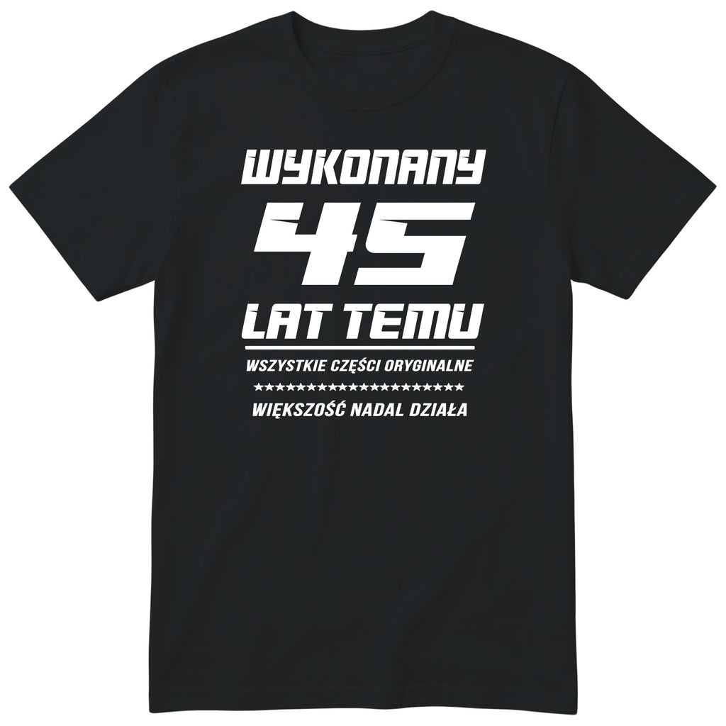 Wykonany 45 Lat Temu - czarna