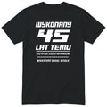 Wykonany 45 Lat Temu - czarna