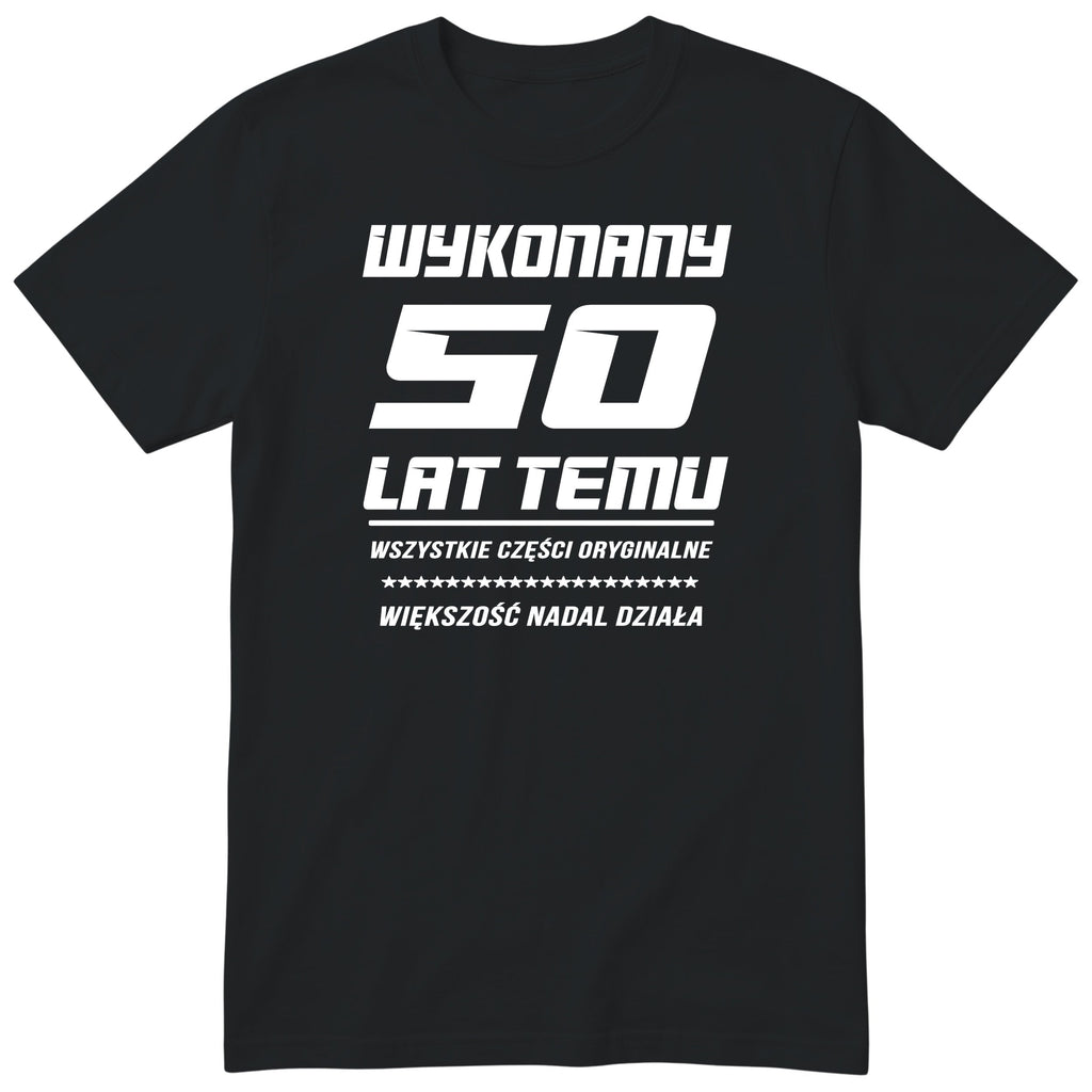 Wykonany 50 Lat Temu - czarna