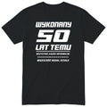 Wykonany 50 Lat Temu - czarna