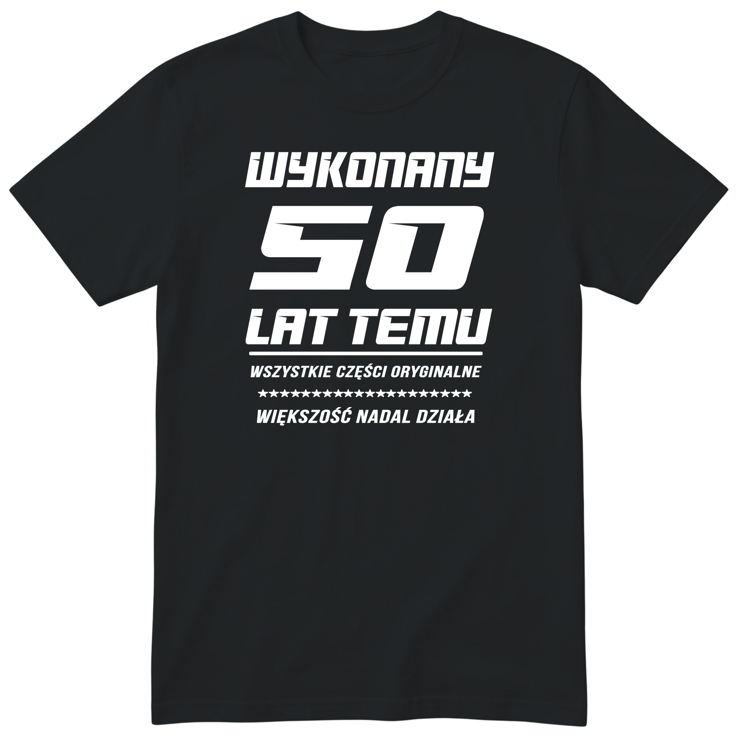 Wykonany 50 Lat Temu - czarna