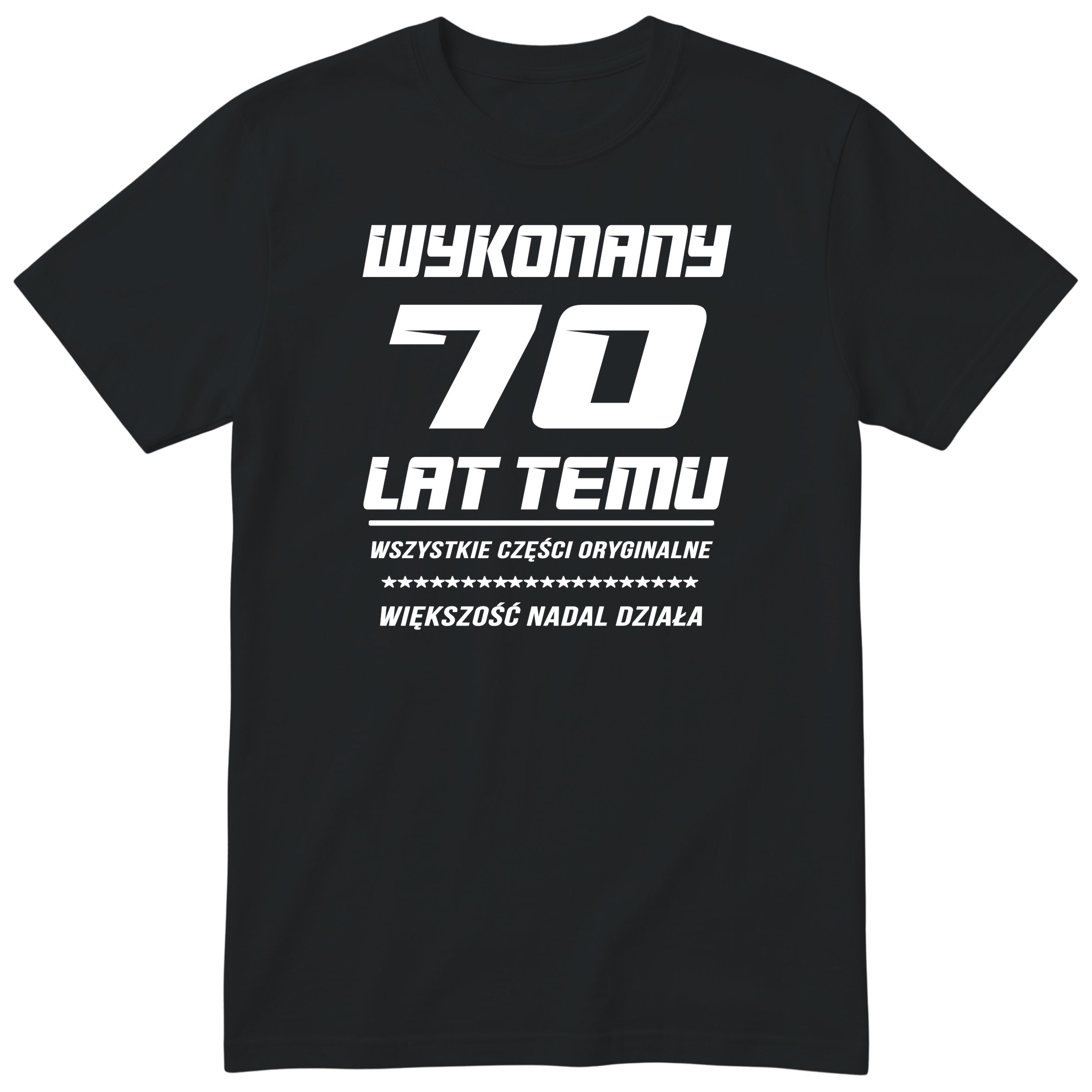 Wykonany 70 Lat Temu - czarna
