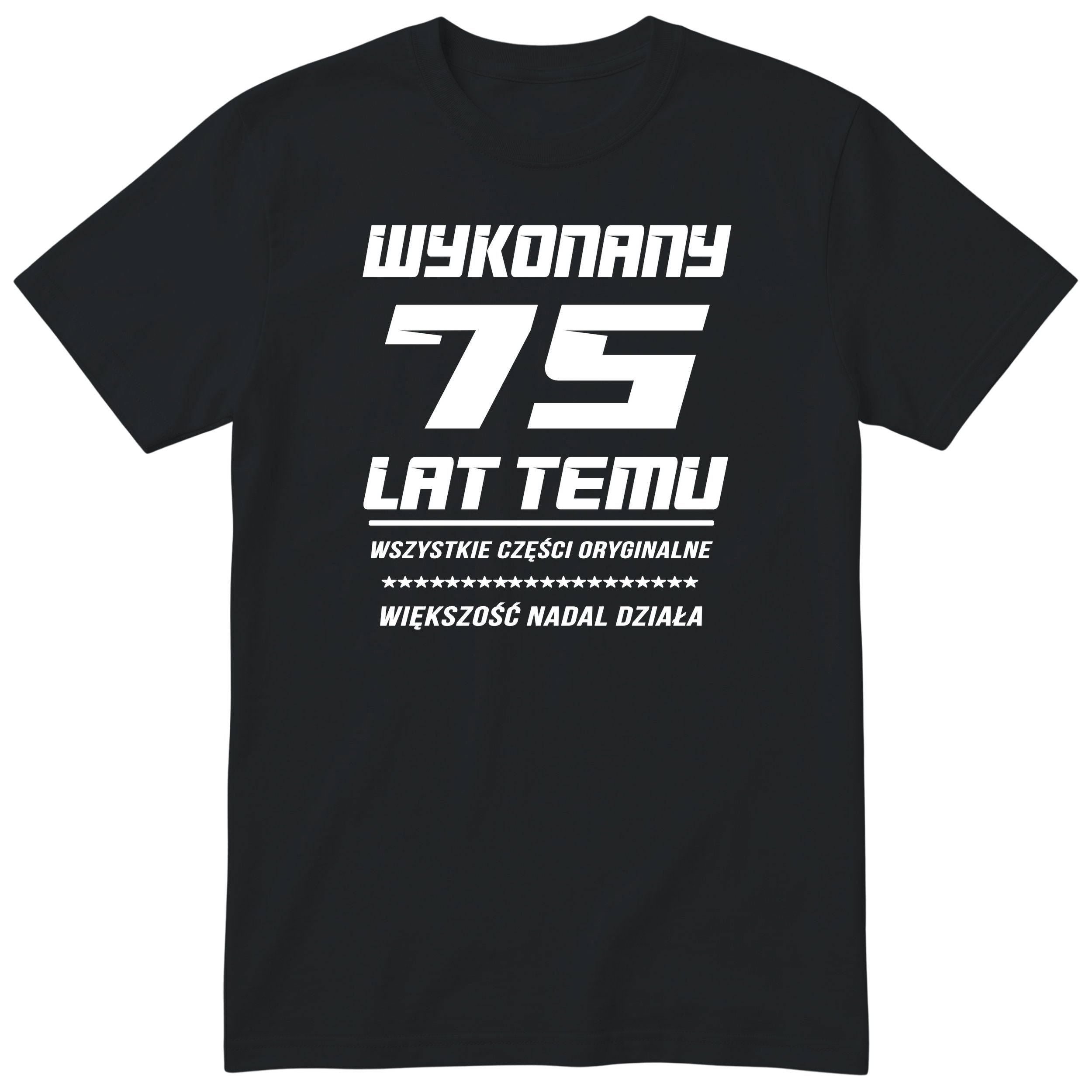 Wykonany 75 Lat Temu - czarna