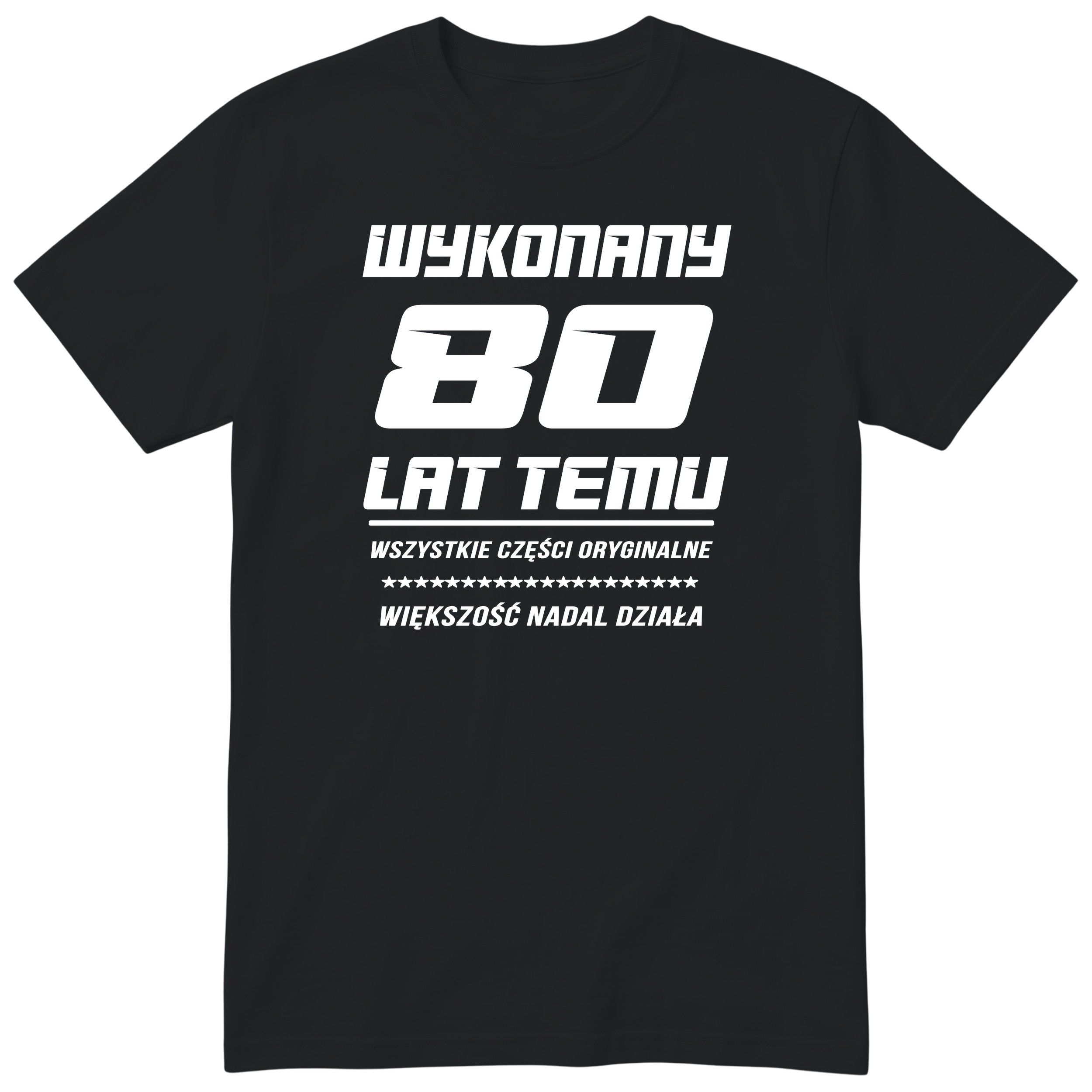 Wykonany 80 Lat Temu - czarna