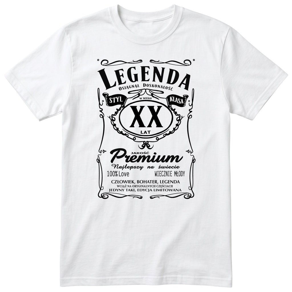 XX lat Legenda Styl Klasa - biała