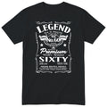 Koszulka na 60 Urodziny dla Kobiety – Legend Aged to Perfection | Śmieszny Prezent