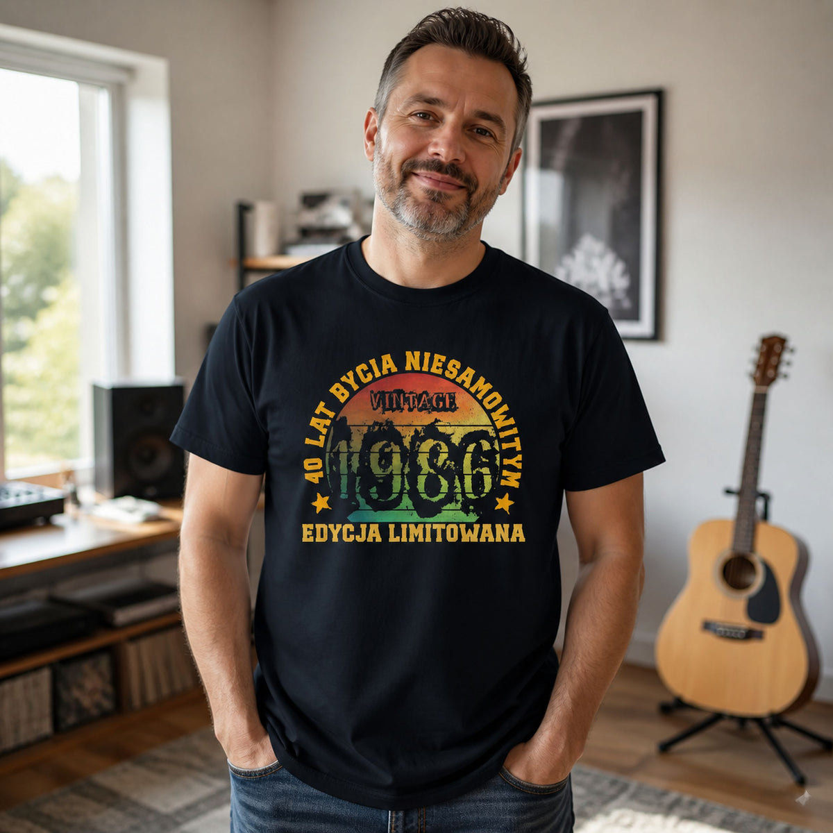 1986 - 40 Lat Bycia Niesamowitym Koszulka Retro na 40 Urodziny