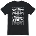 Personalised 40th Birthday T-Shirt Women Fabulous at Forty