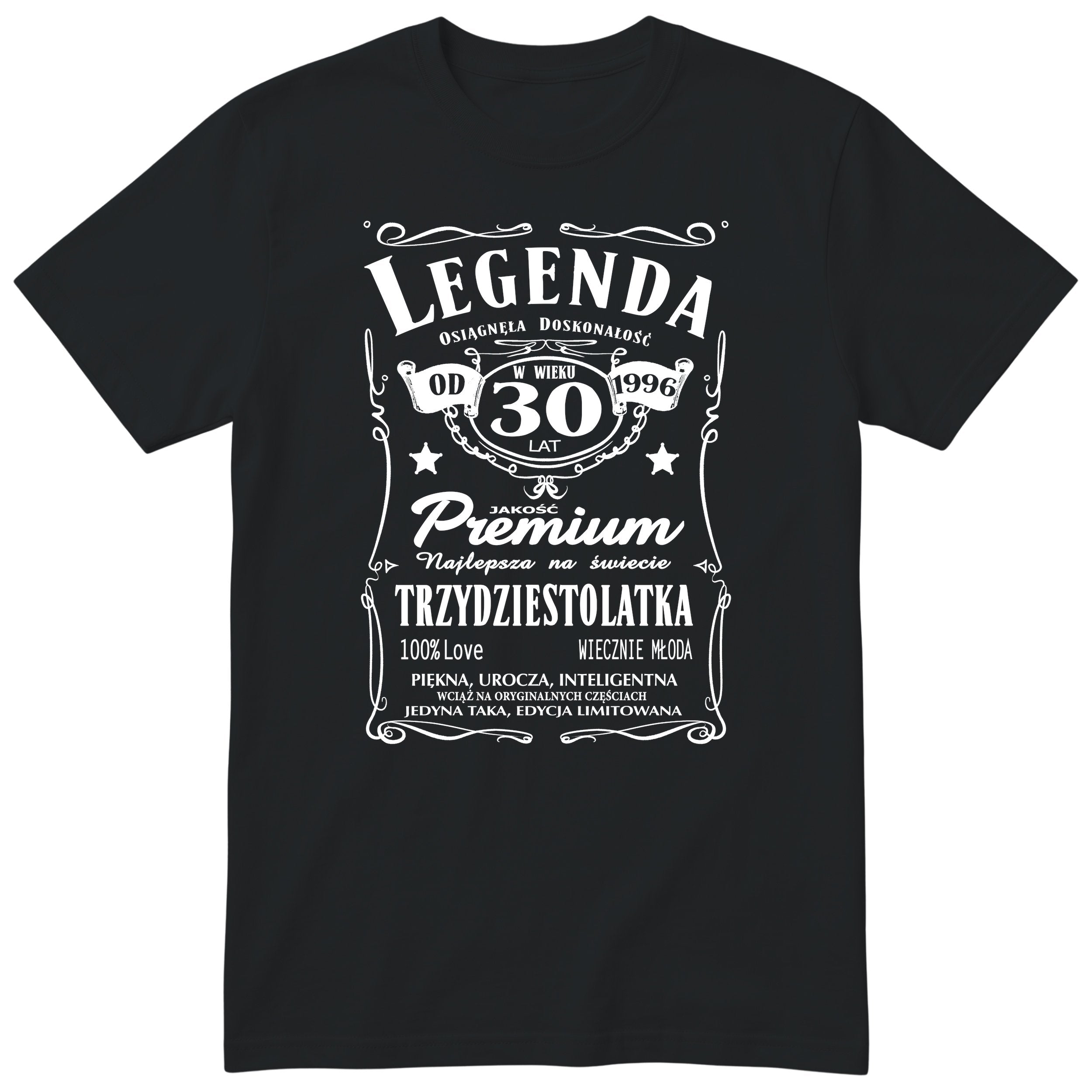 Polska Koszulka Legenda 30 Urodziny Trzydziestolatka Gift