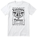 Legenda 45 Lat - Koszulka Urodzinowa Polish Birthday Gift for Her