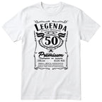 Legenda 50 Lat - Koszulka Urodzinowa Polish Birthday Gift for Her
