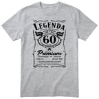 Koszulka Legenda 60 Lat - szara