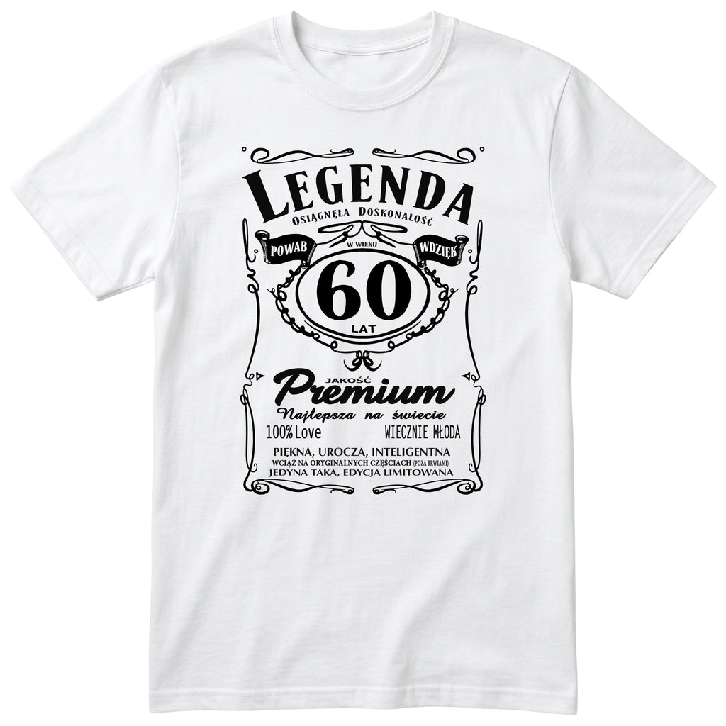 Legenda 60 Lat - Koszulka Urodzinowa Polish Birthday Gift for Her