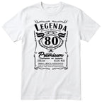 Legenda 80 Lat - Koszulka Urodzinowa Polish Birthday Gift for Her