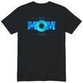 Best Mom Ever blue design t-shirt - black