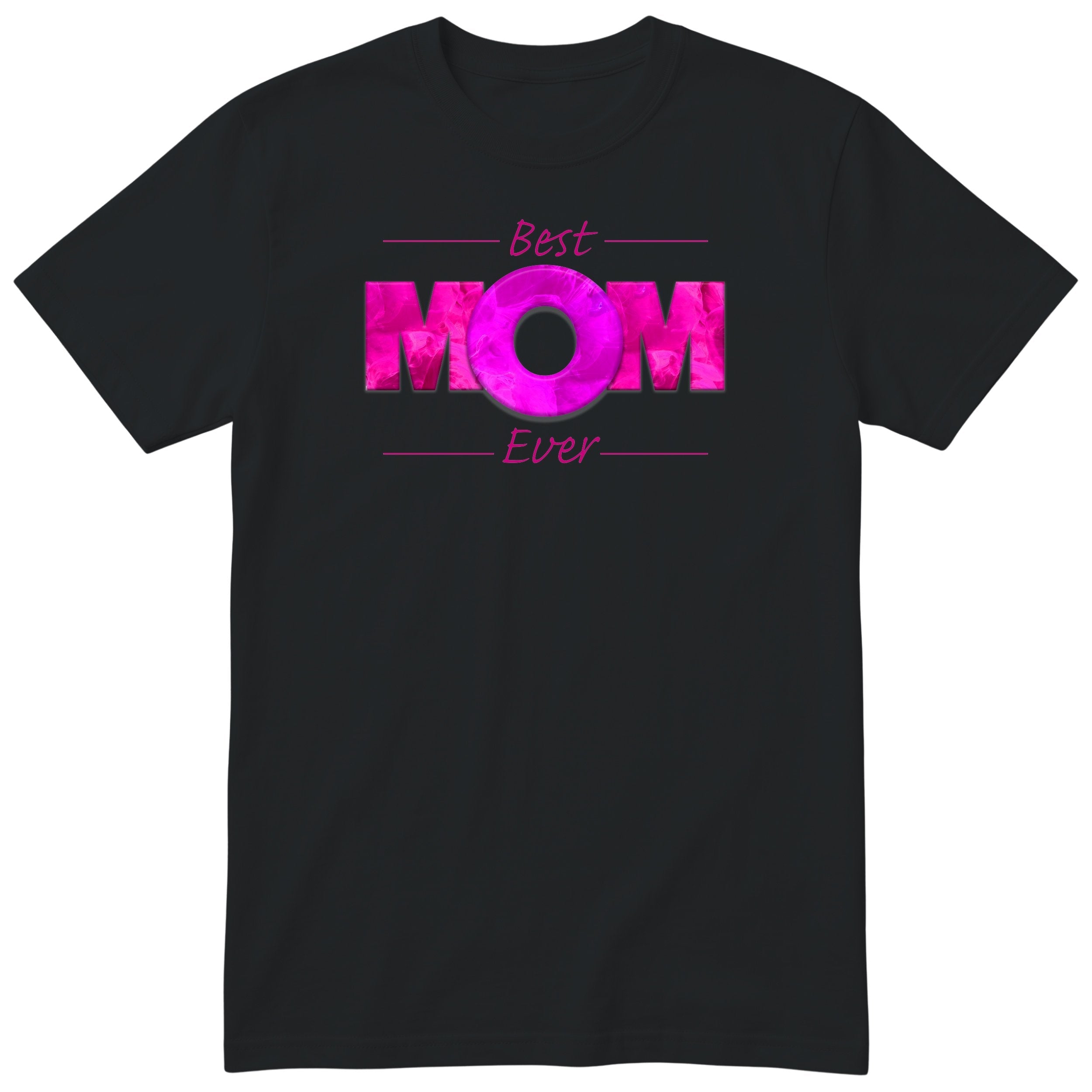 Best Mom Ever Pink - Black