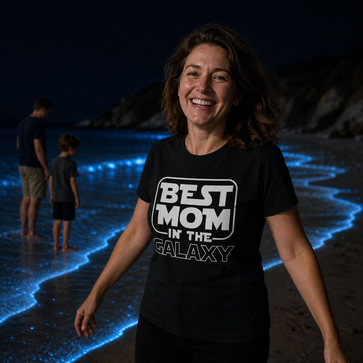 Koszulka dla Mamy - Best Mom in the Galaxy | Dzień Matki