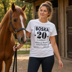 BOSKA 20 LATKA - Koszulka na 20 Urodziny dla Niej, Prezent