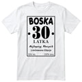 Boska 30 Latka - biała
